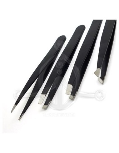 Juego de pinzas para cejas