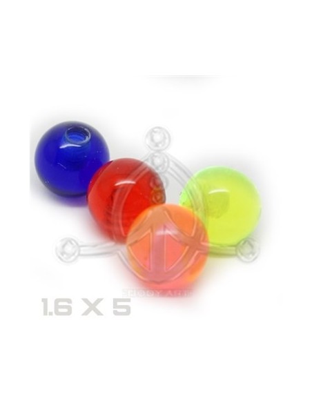Bola UV Colores Transparentes Bola UV Colores Transparentes