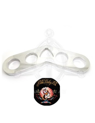 Soporte para Suspensiones. Chasis aluminio macizo