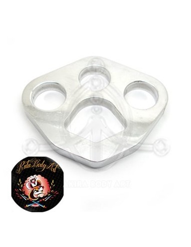 Soporte para Suspensiones. Chasis aluminio macizo