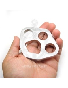 Soporte para Suspensiones. Chasis aluminio macizo 2