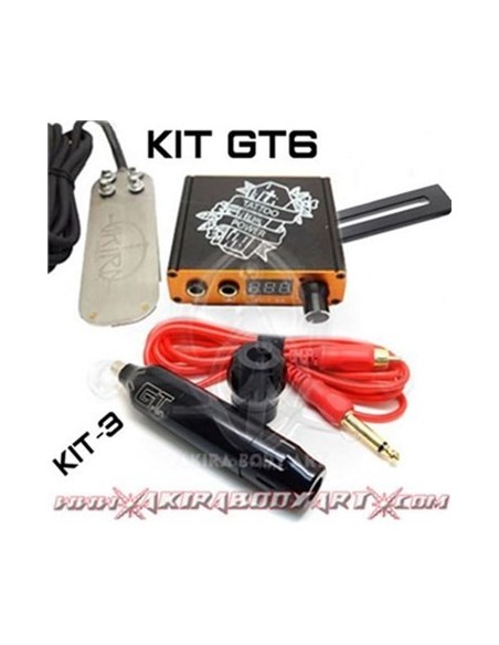 Kit Tattoo Básico GT6 Kit Tattoo Básico GT6