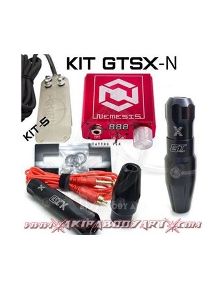Kit de Tattoo Profesional GT-XS-NEMESIS Kit de Tattoo Profesional GT-XS-NEMESIS