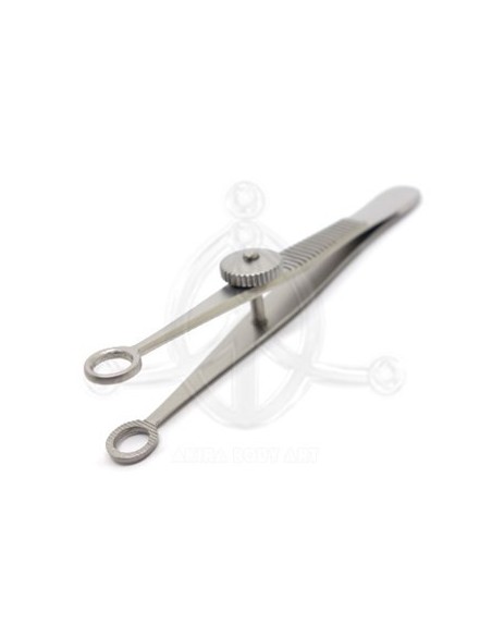 Pinza redonda cerrada