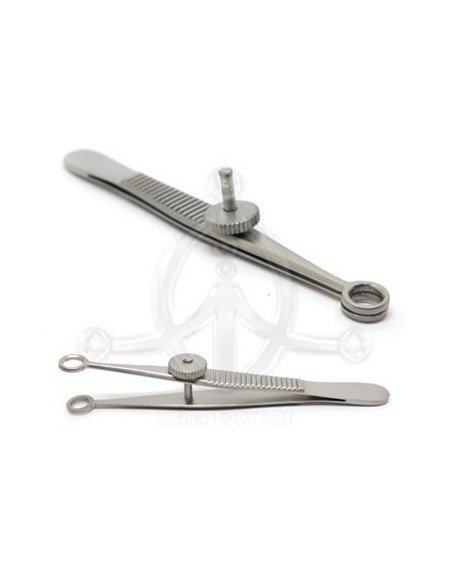 Pinza redonda cerrada