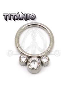 Aro segmentado Joya – Titanio