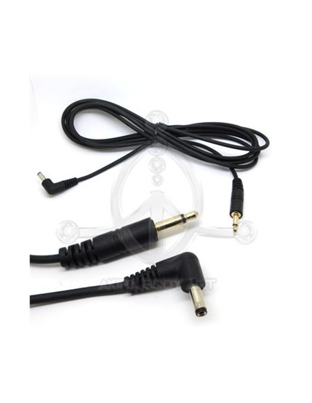 Cable MiniJack a MiniDC en L