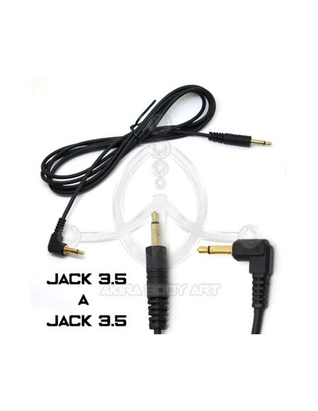 Cable MiniJack a MiniJack en L