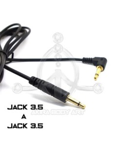 Cable MiniJack a MiniJack en L 2