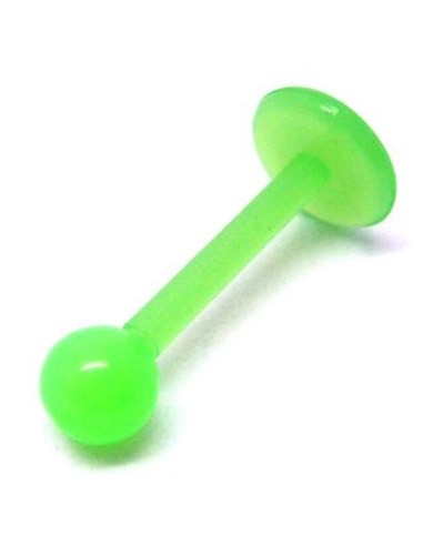 Labret con bola uv