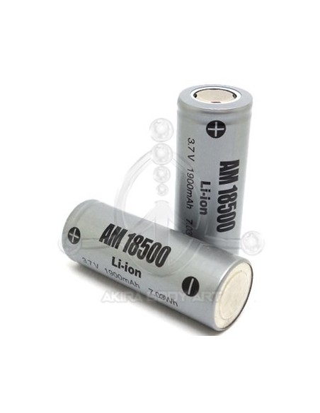 Batería de 1900mAh (3,7V de LI-ION 18500) Batería de 1900mAh (3,7V de LI-ION 18500)