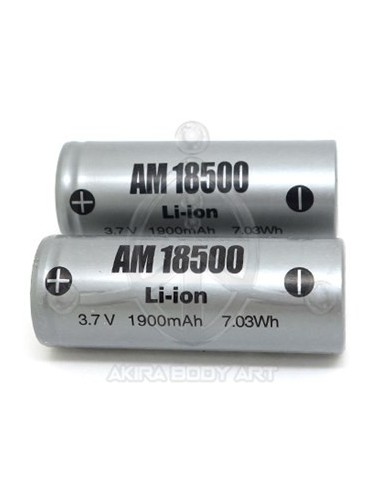 Batería de 1900mAh (3,7V de LI-ION 18500)