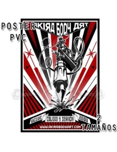 Póster Máquina Akira Body Art.