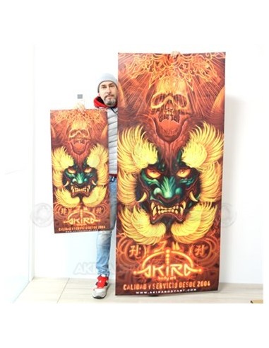 Poster Akira  - Javi Galien.