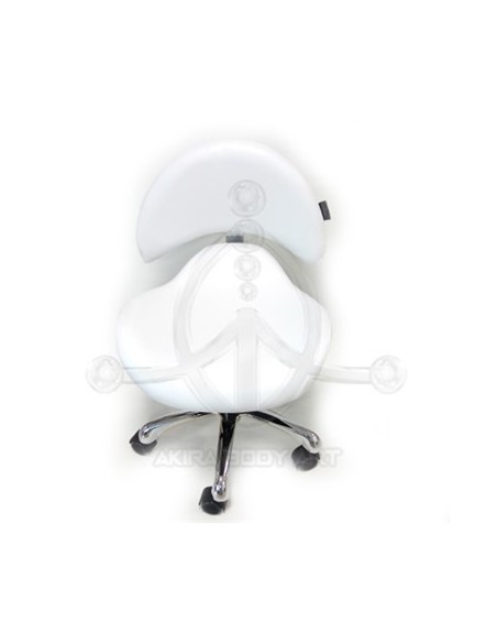 Taburete con Respaldo BLANCO Taburete con Respaldo BLANCO