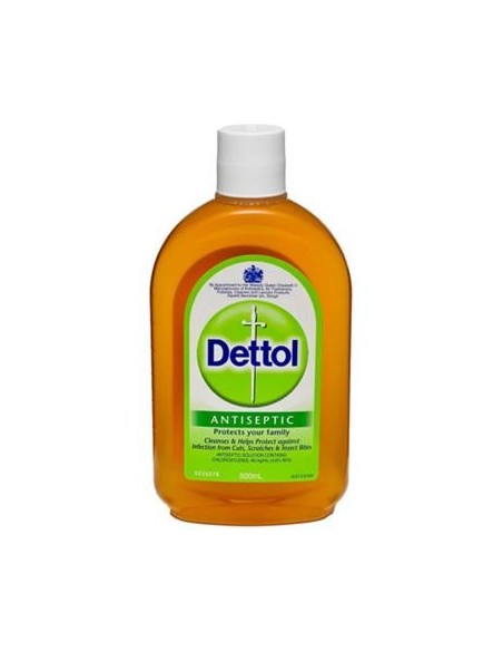 DETTOL antiséptico para transferir calcos DETTOL antiséptico para transferir calcos
