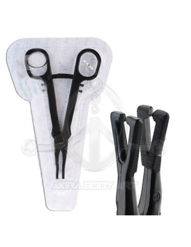 Pinza desechable triangular abierta (ESTÉRIL)