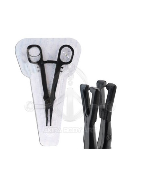 Pinza desechable triangular abierta (ESTÉRIL) Pinza desechable triangular abierta (ESTÉRIL)