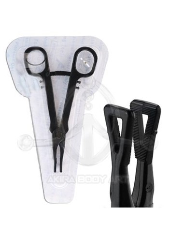 Pinza desechable triangular cerrada (ESTÉRIL)