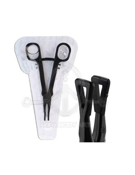 Pinza desechable triangular cerrada (ESTÉRIL) Pinza desechable triangular cerrada (ESTÉRIL)