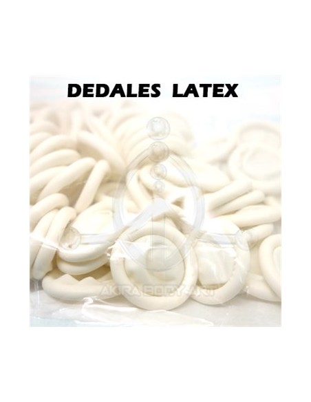 Dedal de latex desechable Dedal de latex desechable