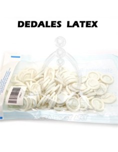 Dedal de latex desechable 2
