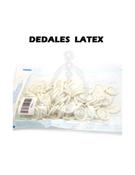 Dedal de latex desechable Dedal de latex desechable