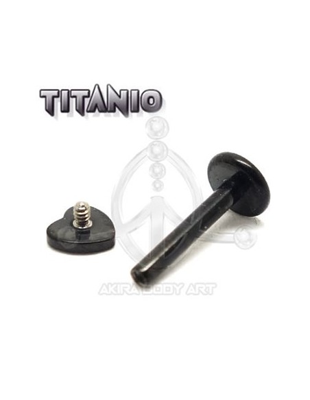 Labret titanio ROSCA INTERNA - CORAZÓN Labret titanio ROSCA INTERNA - CORAZÓN
