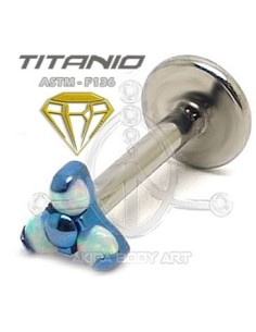 Labret ROSCA INTERNA - 3 Ópalos 2
