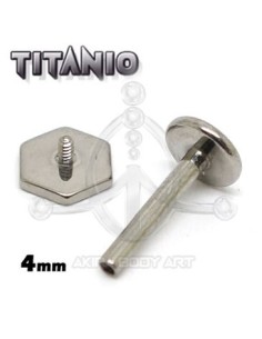 Repuesto titanio ROSCA INTERNA - Hexágono 2
