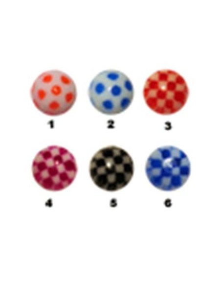Bola cuadros mosaico Bola cuadros mosaico