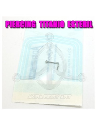 Banana ombligo titanio (ESTÉRIL)