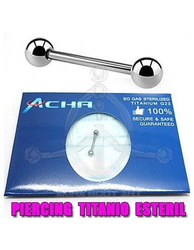 Barbel titanio G23 (ESTÉRIL)