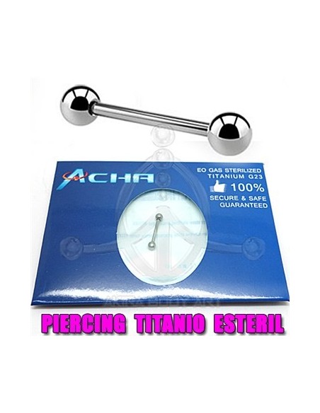 Barbel titanio G23 (ESTÉRIL) Barbel titanio G23 (ESTÉRIL)