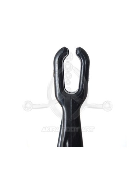 Pinza desechable redonda abierta (ESTÉRIL) Pinza desechable redonda abierta (ESTÉRIL)
