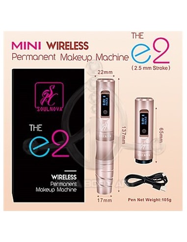 Dermógrafo Wireless Soulnova E2