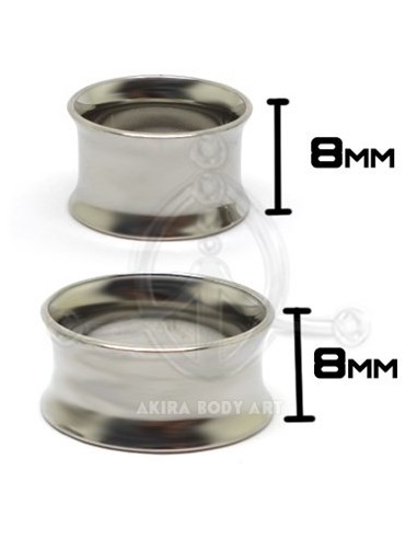 Túnel doble peralte Acero