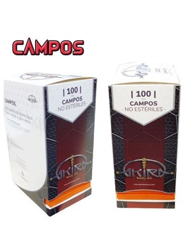 Campos no estériles de colores.