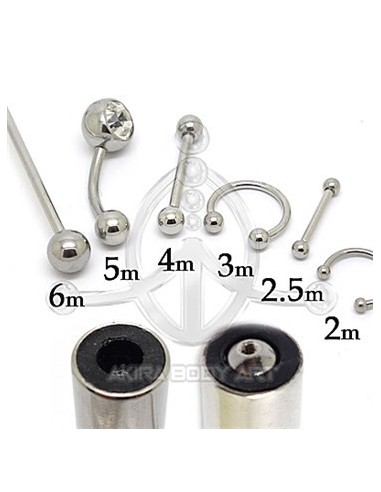 Herramienta para bolas de piercing