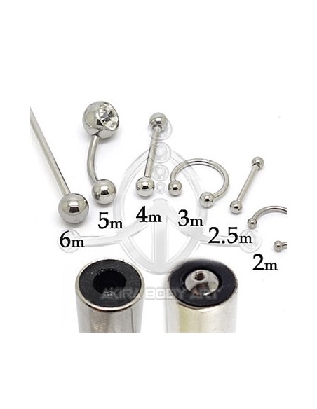 Herramienta para bolas de piercing Herramienta para bolas de piercing