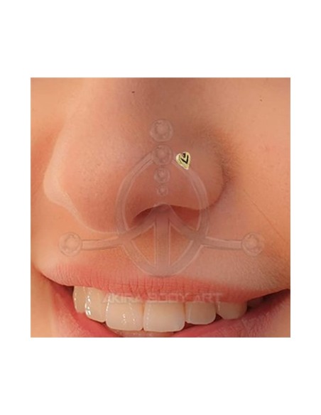 Nostril Étnico Corazón
