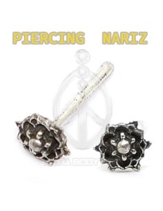 Nostril Étnico FLOR (PLATA)