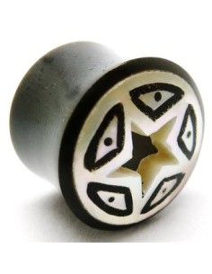 Dilatador hueso con logo estrella en nacar