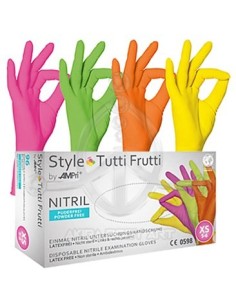 Guantes de Nitrilo TUTTI FRUTTI