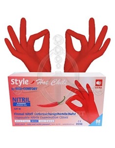 Guantes de Nitrilo HOT CHILI 2