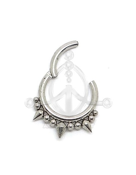 Aro Segmentado bolitas y pinchos