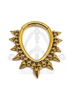 Aro Segmentado CONOS - DORADO