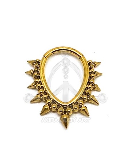 Aro Segmentado CONOS - DORADO