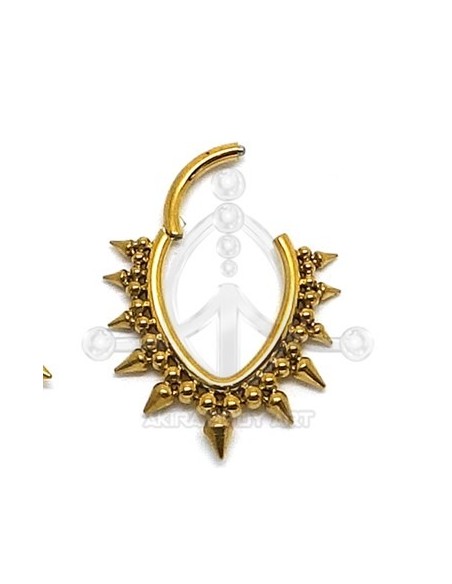 Aro Segmentado CONOS - DORADO