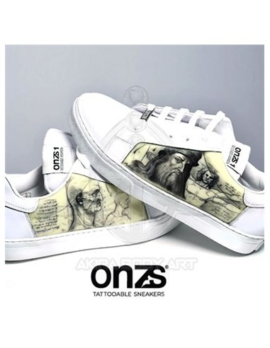 Zapatos Tatuables Blancos